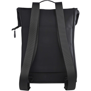 Logo trade corporate gifts picture of: Turner 15.6" GRS recycled roll-top laptop backpack 12L