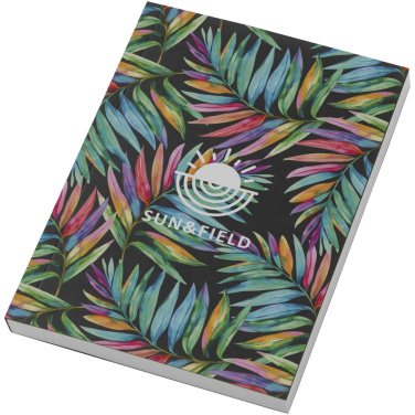 Logo trade promotional items image of: Novella Austen A6 soft cover notebook - 100 sheets