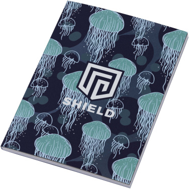 Logo trade promotional giveaway photo of: Novella Austen A6 soft cover notebook - 50 sheets