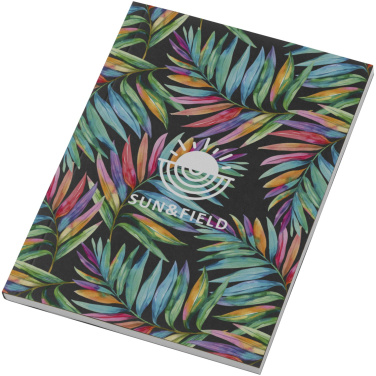 Logo trade business gifts image of: Novella Austen A6 soft cover notebook - 50 sheets