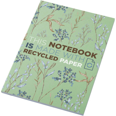 Logotrade business gifts photo of: Novella Austen A5 recycled soft cover notebook - 50 sheets