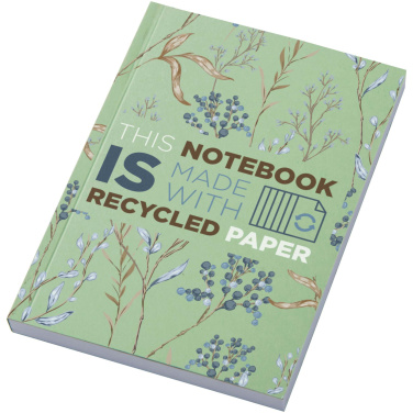 Logotrade business gift image of: Novella Austen A6 recycled soft cover notebook - 100 sheets