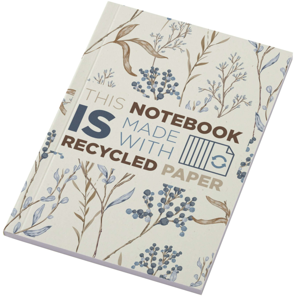 Logotrade business gifts photo of: Novella Austen A6 recycled soft cover notebook - 50 sheets