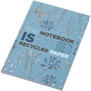 Logotrade promotional product picture of: Novella Austen A6 recycled soft cover notebook - 50 sheets