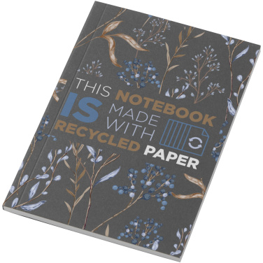 Logo trade advertising products image of: Novella Austen A6 recycled soft cover notebook - 50 sheets