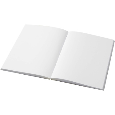 Logotrade promotional giveaway image of: Novella Austen A5 recycled soft cover kraft notebook - 100 sheets