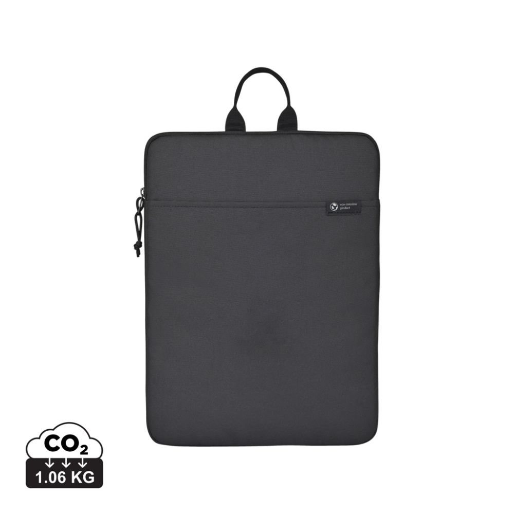 Logo trade corporate gift photo of: Renew AWARE™ rPET 16'' Laptop Sleeve
