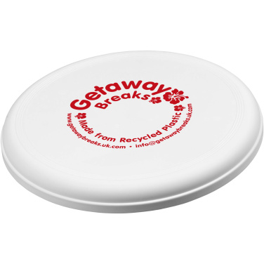 Logo trade promotional giveaways image of: Orbit recycled plastic frisbee
