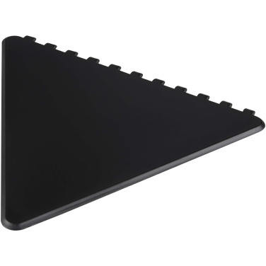Logo trade promotional giveaways image of: Frosty triangular recycled plastic ice scraper