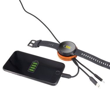 Logotrade promotional giveaway picture of: Big cable 4in1 with illuminated logo - i5w