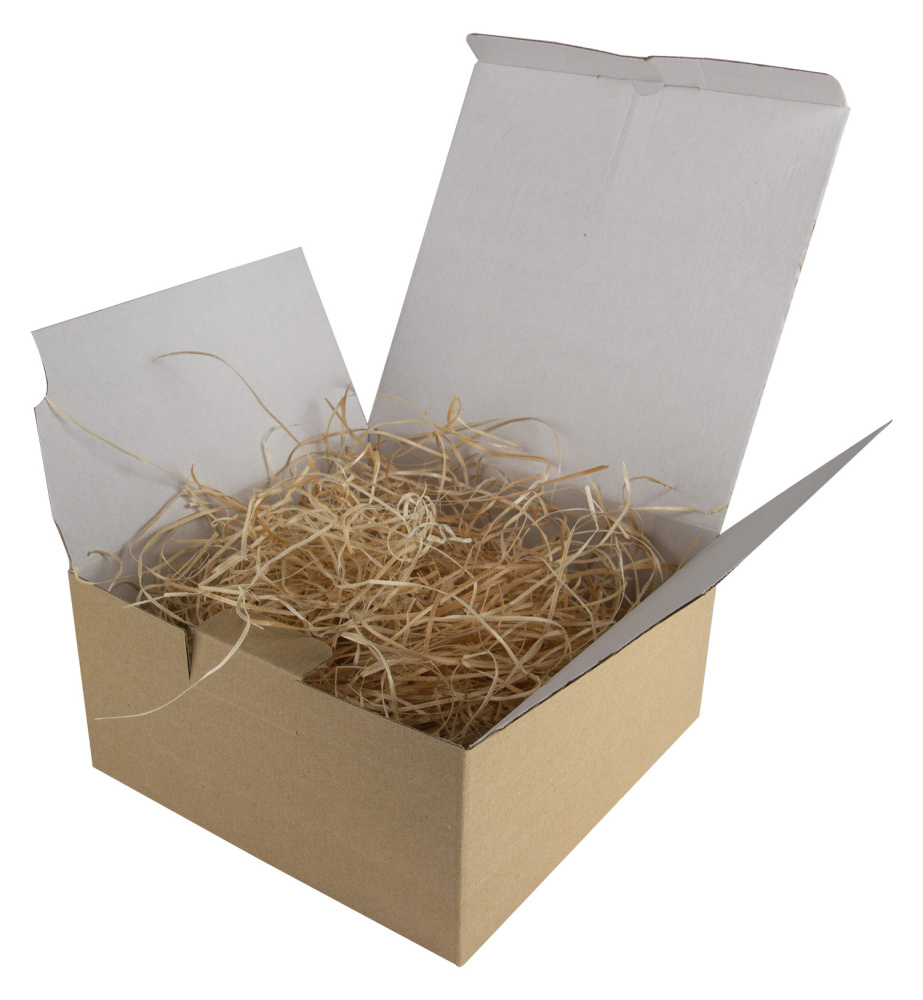 Logo trade promotional giveaways image of: Cardboard box - 21,5 x 21,5 x 10,5 cm