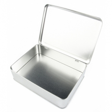 Logo trade promotional giveaways picture of: Metal box