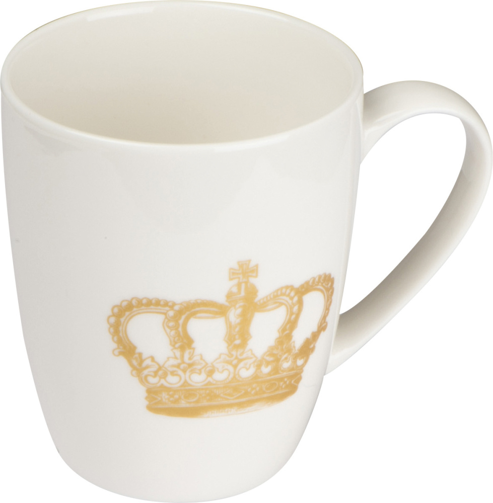 Logotrade advertising product image of: Mug with crown print 300 ml