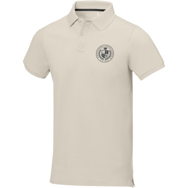 Logo trade advertising products image of: Calgary short sleeve men's polo