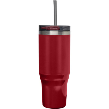 Logotrade advertising product picture of: Melbourne 1200 ml RCS certified insulated tumbler with straw