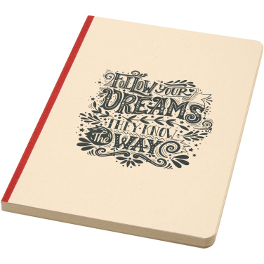 Logotrade promotional gift picture of: Liliana A5 sugarcane and RPET soft cover notebook