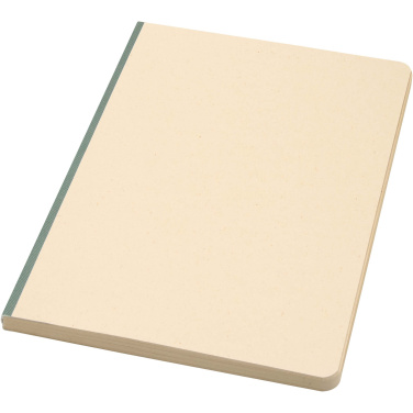 Logotrade promotional merchandise image of: Liliana A5 sugarcane and RPET soft cover notebook