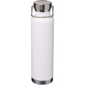 Thor 650 ml RCS recycled stainless steel copper vacuum insulated water bottle , White