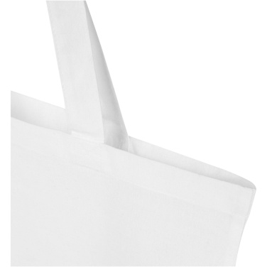 Logotrade promotional item image of: Madras Blend 140 g/m² GRS recycled cotton tote bag 7L