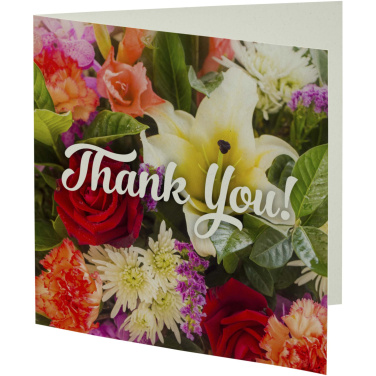 Logotrade promotional merchandise picture of: Herald square greeting card