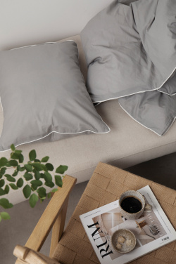 Logotrade advertising products photo of: VINGA Marston OCS organic cotton bed linen, 4 pcs set