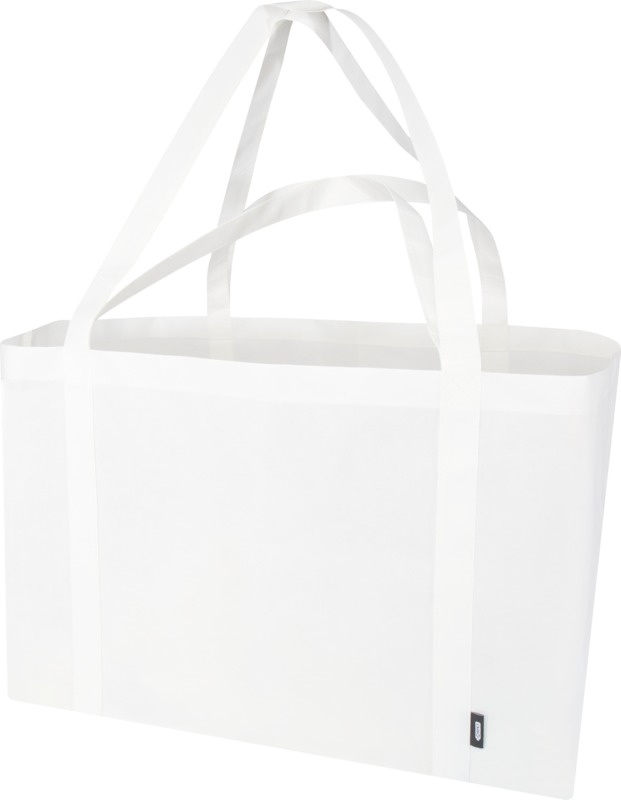 Logotrade promotional giveaways photo of: Jumbo GRS recycled non-woven extra large tote bag 65L