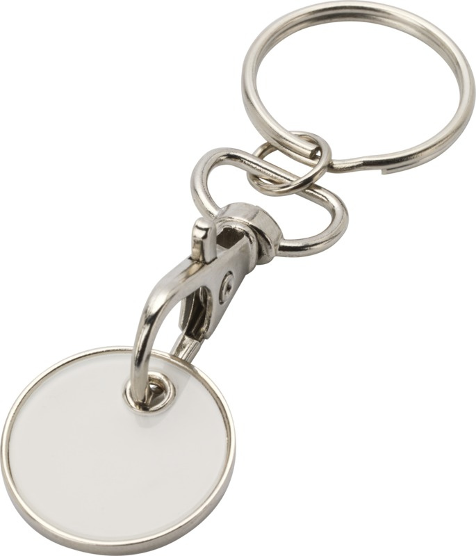 Logotrade promotional gifts photo of: Rory keyring with trolley coin