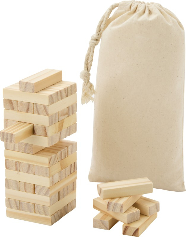 Logotrade corporate gift image of: Jumble wooden toppling tower game
