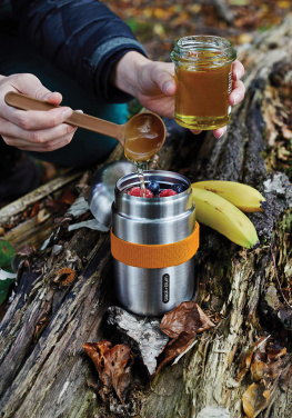 Logo trade promotional gifts picture of: Black+Blum Food Flask 400 ml