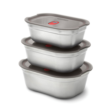 Logo trade business gift photo of: Black+Blum Mealprep Box 3pcs Set Small, Medium, Large