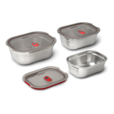 Logotrade promotional item image of: Black+Blum Mealprep Box 3pcs Set Small, Medium, Large