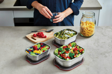 Logo trade advertising products image of: Black+Blum Mealprep Box 3pcs Set Small, Medium, Large
