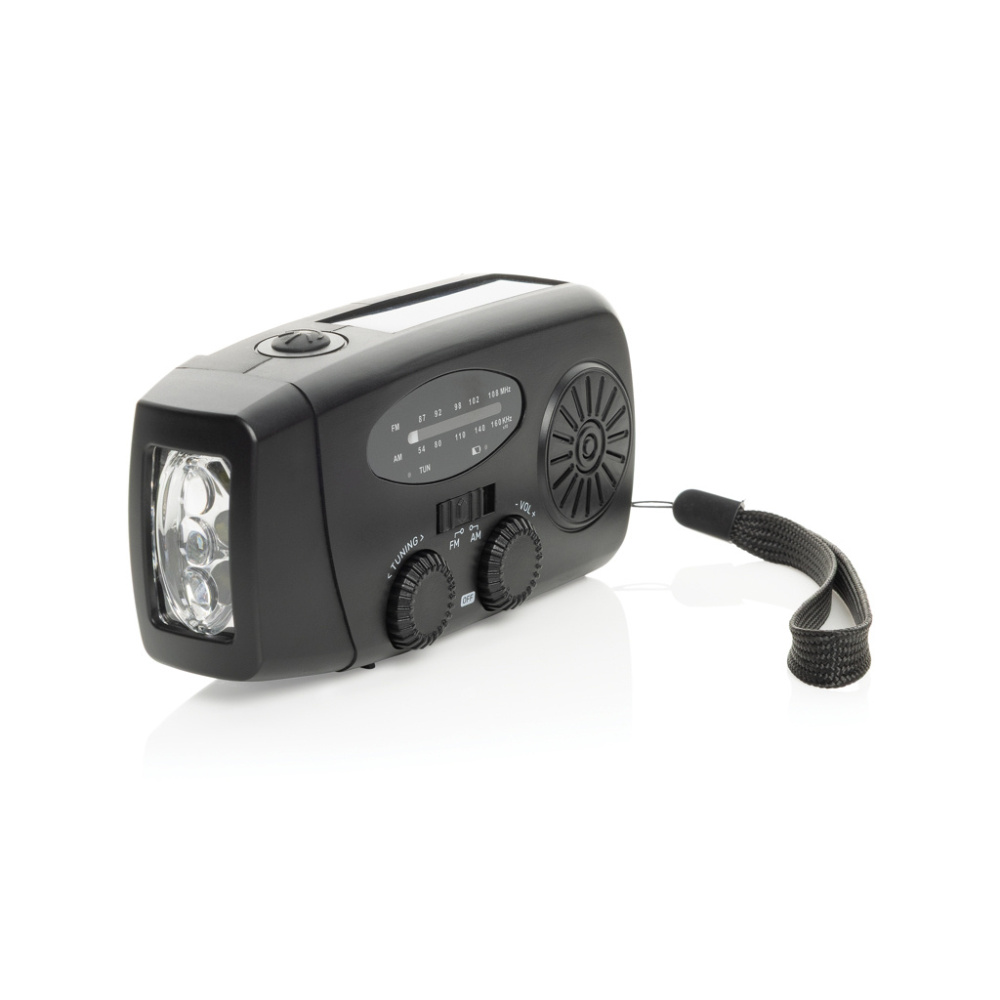 Logotrade promotional giveaways photo of: RescueWave RCS recycled plastic emergency radio