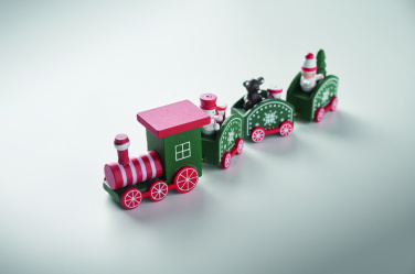 Logotrade promotional merchandise image of: Wooden Christmas train