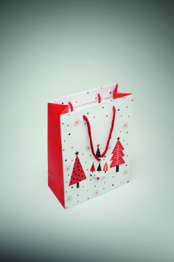 Logo trade business gifts image of: Gift paper bag medium