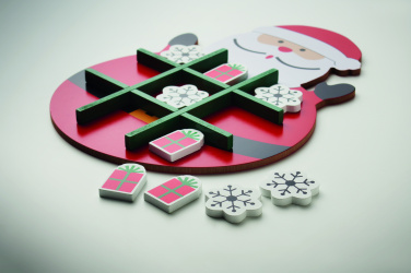 Logo trade promotional items picture of: Christmas wooden tic tac toe