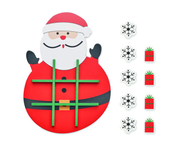 Logotrade corporate gifts photo of: Christmas wooden tic tac toe