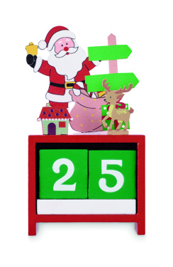 Logo trade promotional giveaway photo of: Christmas countdown calendar
