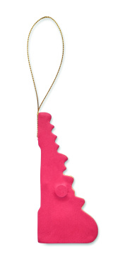 Logo trade advertising products image of: Christmas paper tree hanger