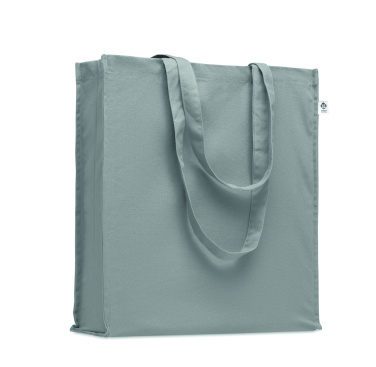 Logo trade promotional giveaways image of: Organic cotton shopping bag