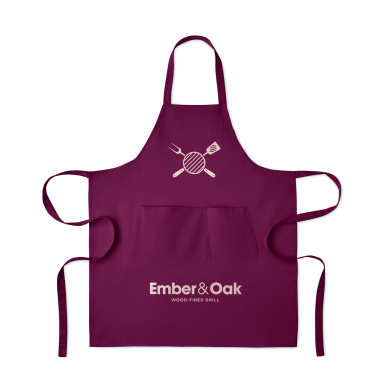 Logotrade promotional product picture of: Organic cotton apron 240 gr/m²