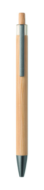 Logotrade promotional item image of: Push button bamboo pen