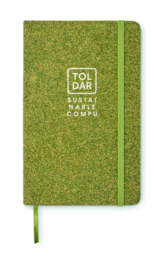 Logo trade business gift photo of: A5 notebook with hard cover