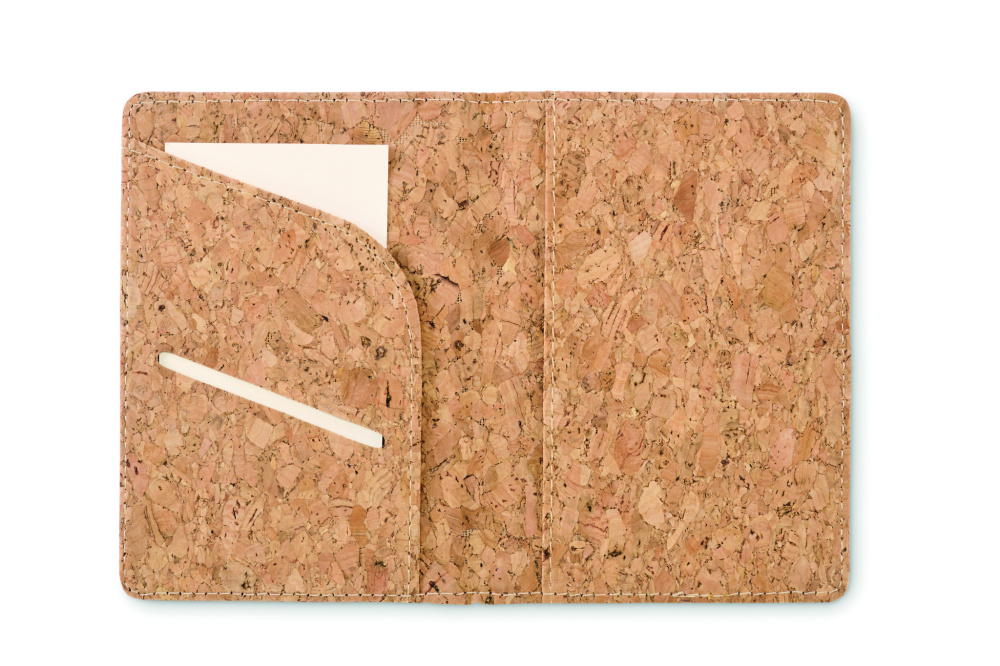 Logo trade promotional product photo of: Cork passport holder