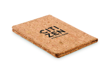 Logo trade promotional giveaways picture of: Cork passport holder