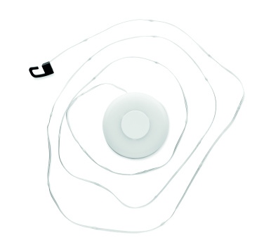 Logo trade promotional giveaway photo of: Retractable LED string light