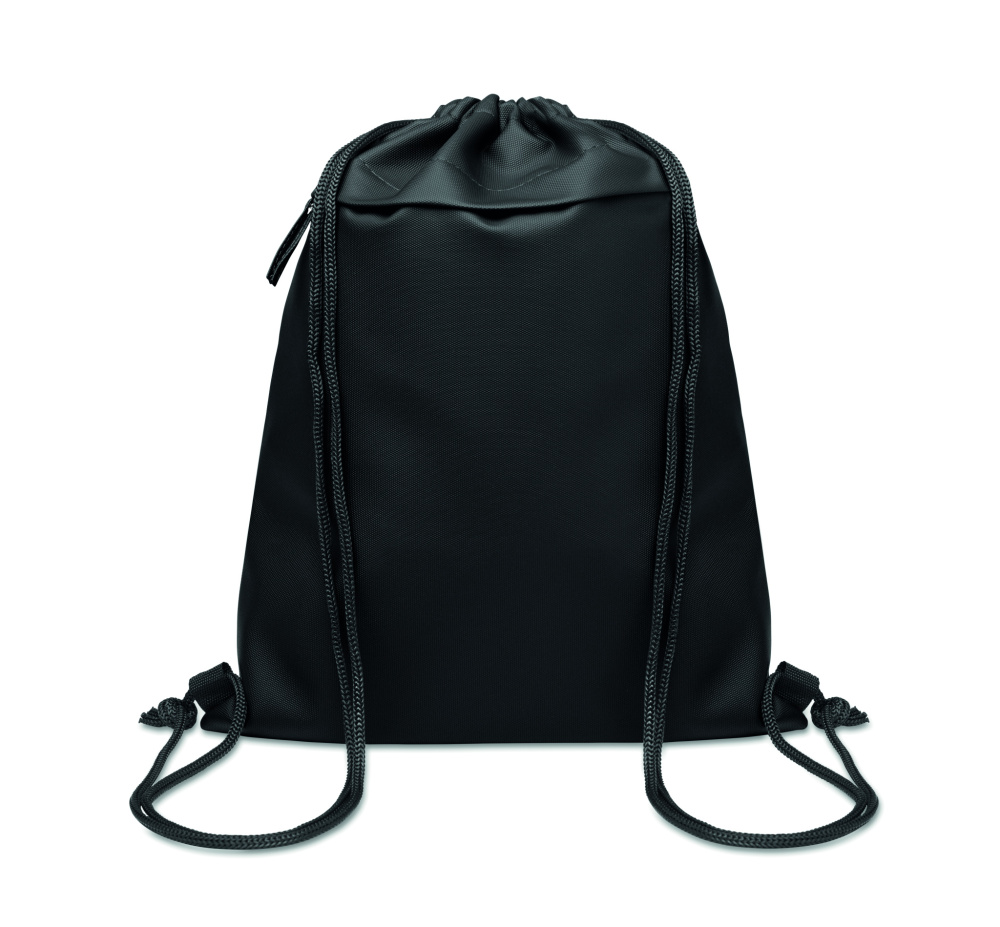 Logotrade promotional merchandise image of: Drawstring bag in 600D RPET
