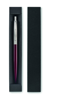Logotrade promotional merchandise picture of: Push button pen in box