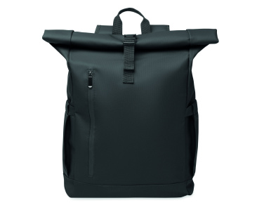 Logotrade promotional merchandise picture of: Rolltop laptop rucksack 600D