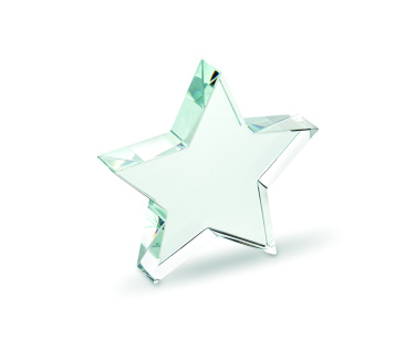Logotrade corporate gift image of: Glass star award